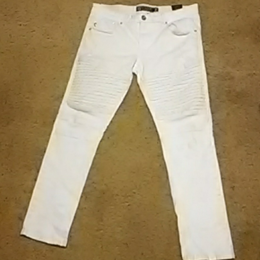 White jeans